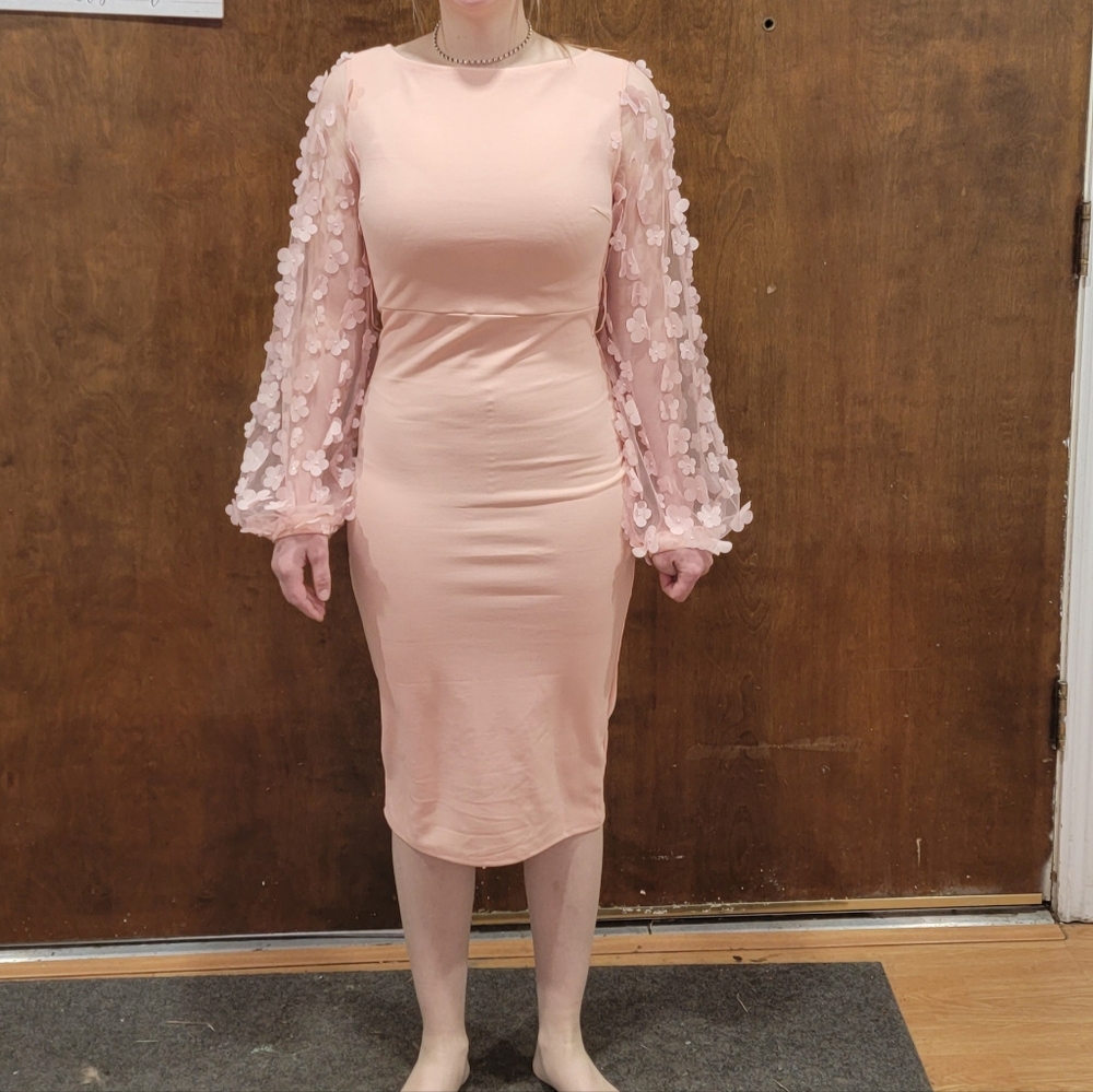 Gorgeous Pink Bodycon Dress